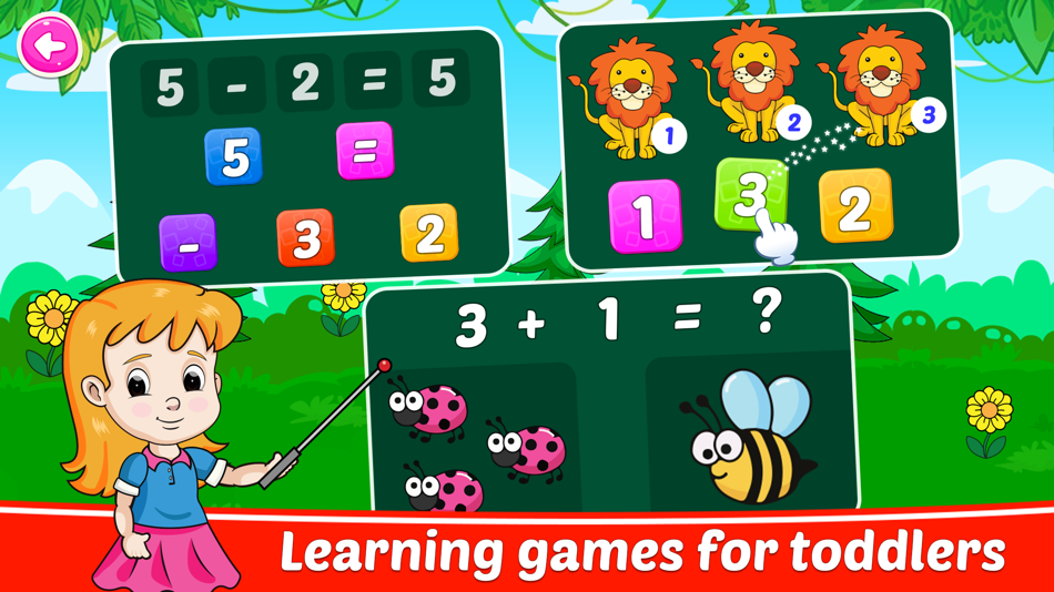 #5. Learning games for toddler.s (iOS) 由: Yories: Preschool Learning Games for Kids & Kindergarten Educational Apps for Toddlers