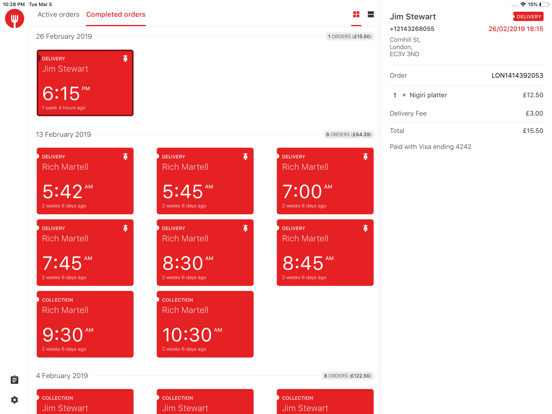 Screenshot #4 pour Orderswift