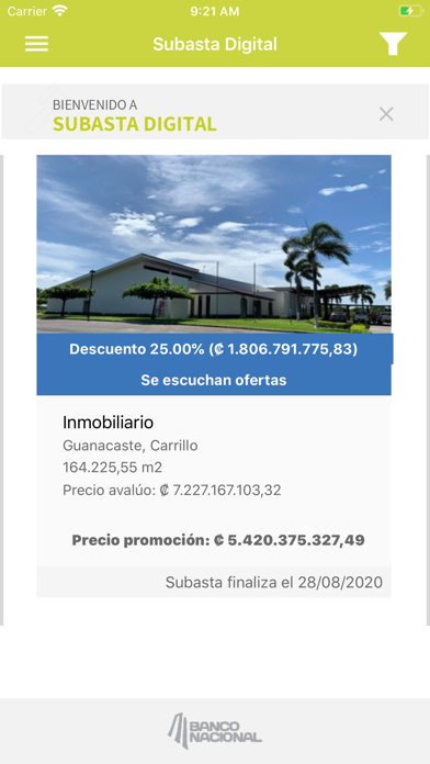 BN Venta de Bienes Screenshot