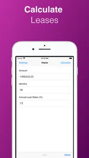 car & home loan calculator pro iphone screenshot 4