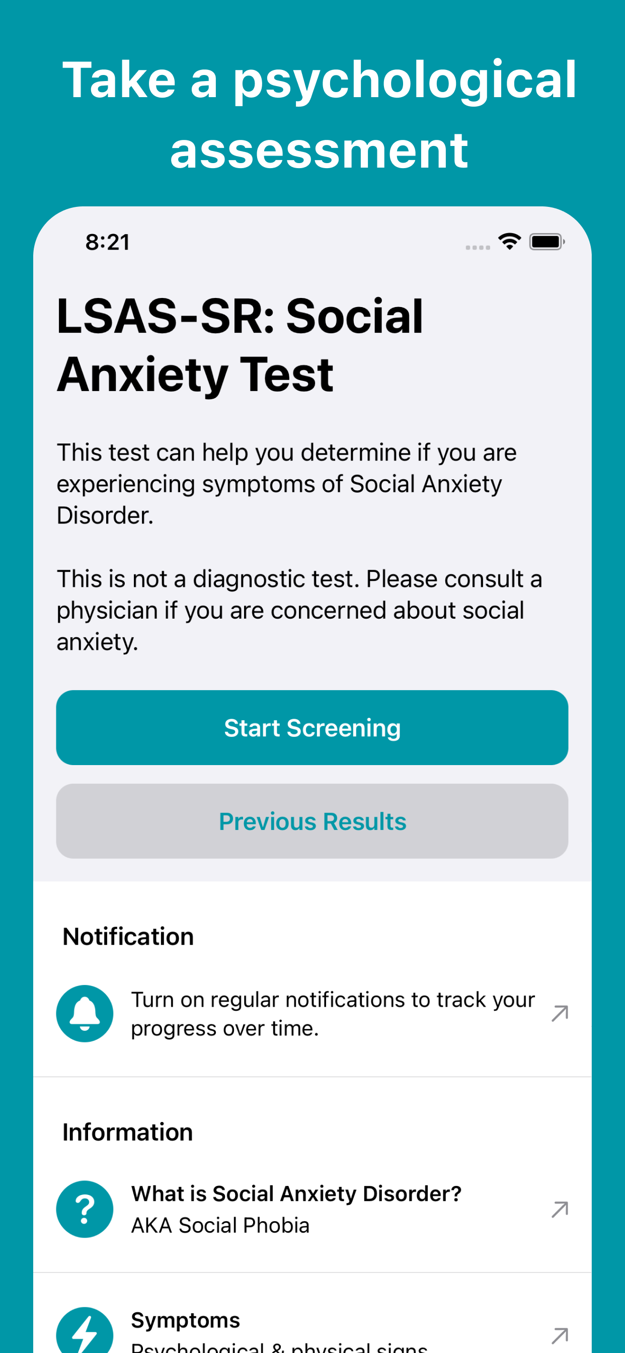 Social Anxiety Test