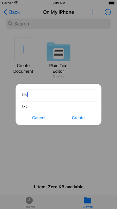 Screenshot #2 pour Plain Text Editor By MCK