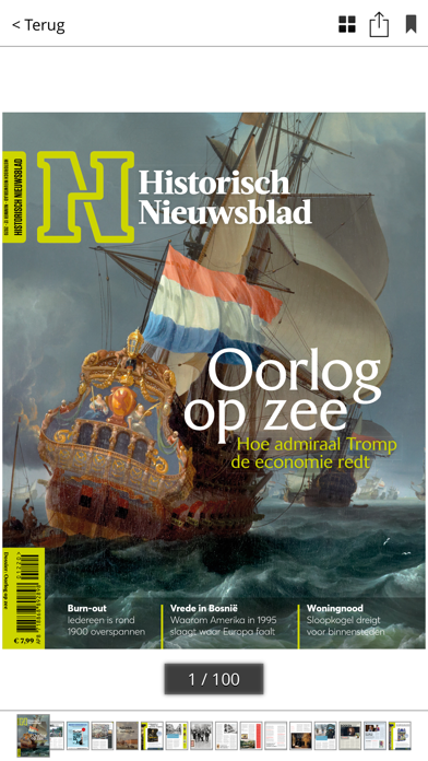 Historisch Nieuwsblad Screenshot