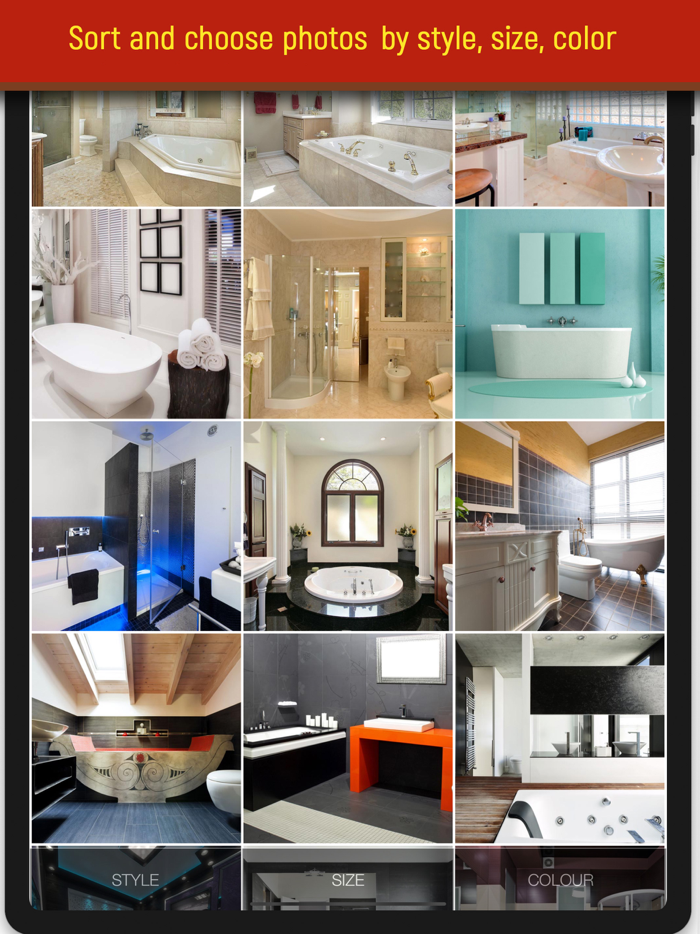 Bathrooms. Interiors design