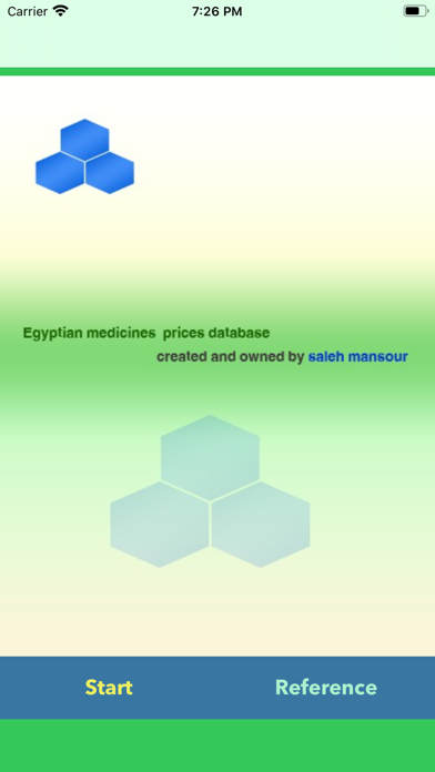 Drug eye index Screenshot