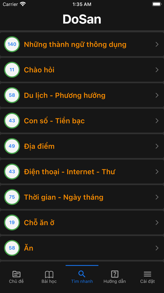 #5. DoSan (iOS) Podle: Tran Cong Nghia