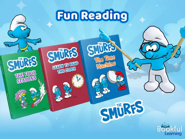 Captura de Pantalla 2 Bookful Learning: Smurfs Time iphone