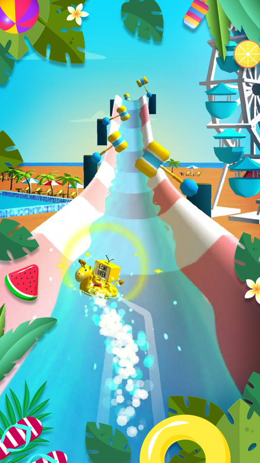 #4. Waterpark: Slide Race (iOS) By: Amanotes Pte. Ltd.