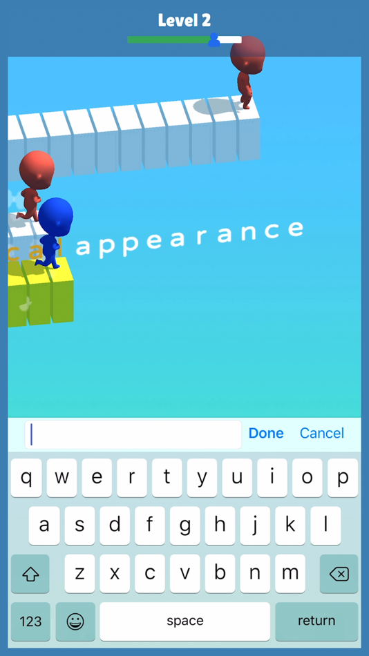 #2. WordsRunner! (iOS) Podle: T Accelerator Inc.