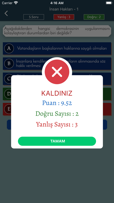 Komiserlik ve Misyon Sınavı 21 Screenshot