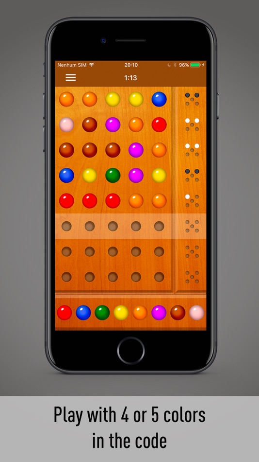 #2. Color Code Breaker (iOS) By: Felipe Tumonis