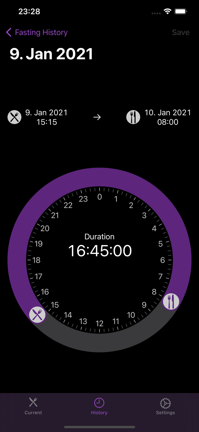 Fasting-Timer