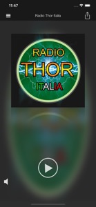 Radio Thor Italia screenshot #1 for iPhone