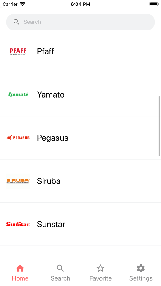#3. Sewing Machine Parts List (iOS) Podle: Dinh Nguyen