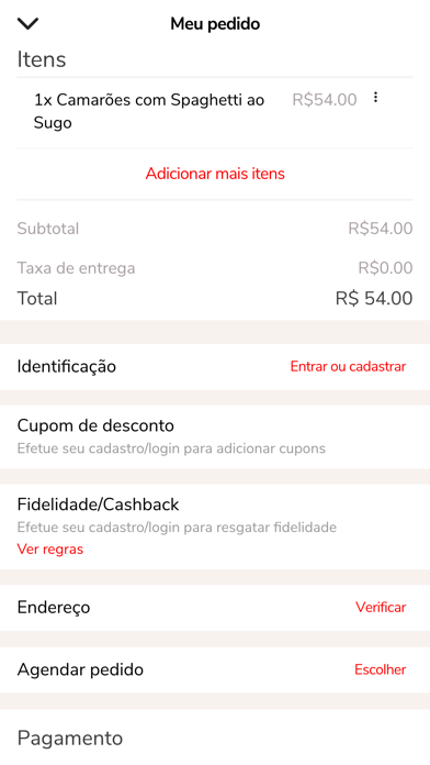 Officina Delivery Screenshot