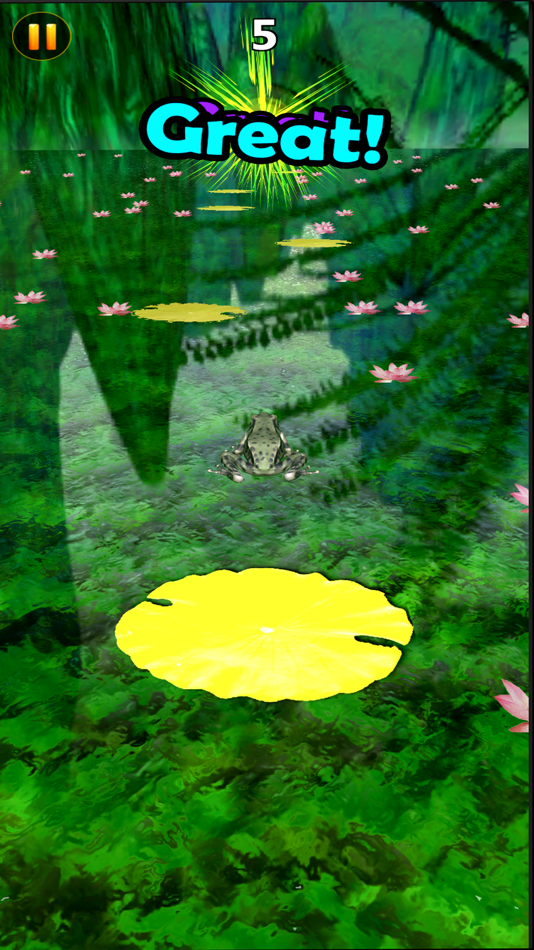 #4. Frog Jumping Adventure (iOS) Podle: Ali asif