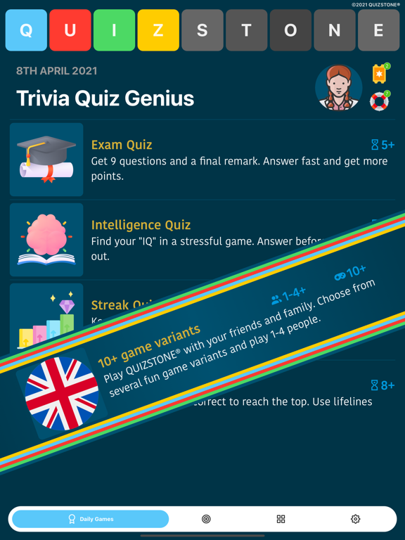 Trivia Quiz Genius +のおすすめ画像1