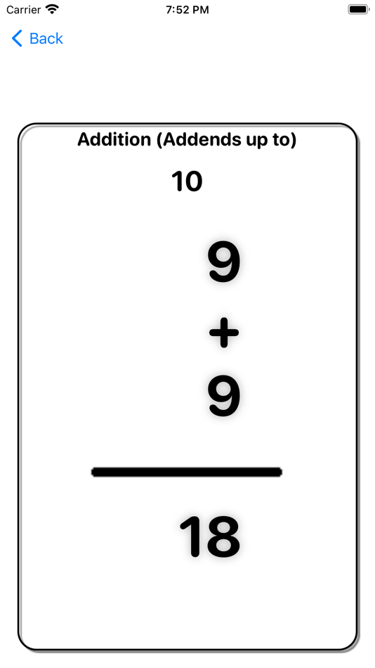 #4. Math Practice Flash Cards (iOS) 由: Easy Simple Smart