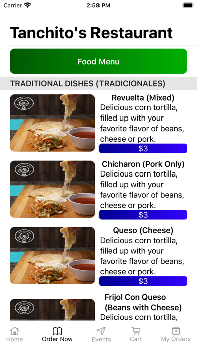 TANCHITOS RESTAURANT Screenshot