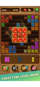 Wood block puzzle blast screenshot #4 for iPhone