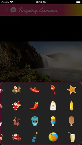 Game screenshot Tinipiny Camera (text bubbles) apk