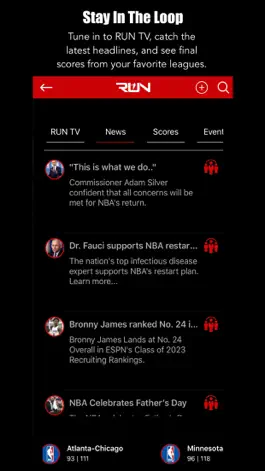 Game screenshot The RUN App 1.0 apk