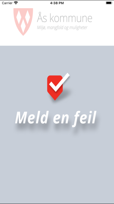 Meld en feil – Ås kommune Screenshot