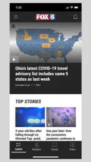 fox 8 news iphone screenshot 1
