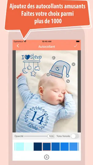 Capture d'écran de Photos De Bébés sur iPhone 4