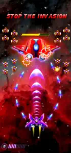 Galaxy War: Space Shooter screenshot #2 for iPhone