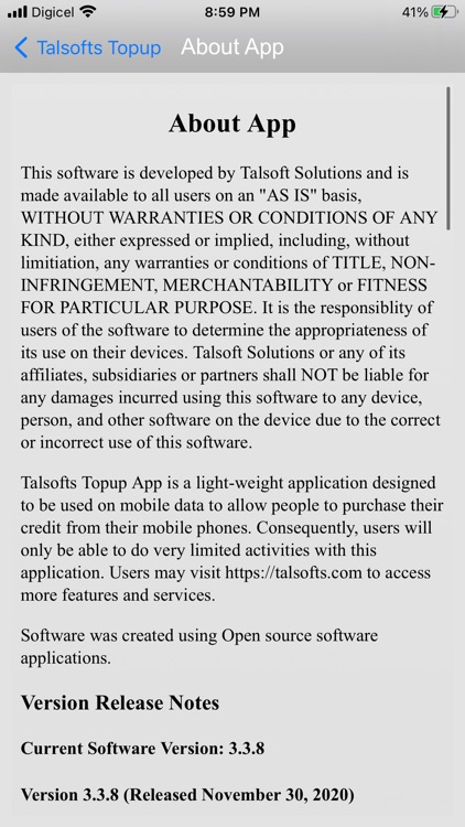 Talsofts Topup screenshot-3