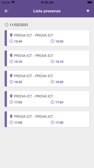 PromoLavoro presenze HR Screenshot