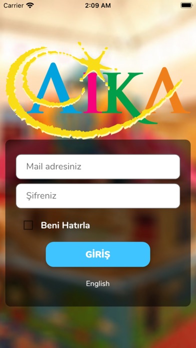 AIKA Preschools Online System Screenshot