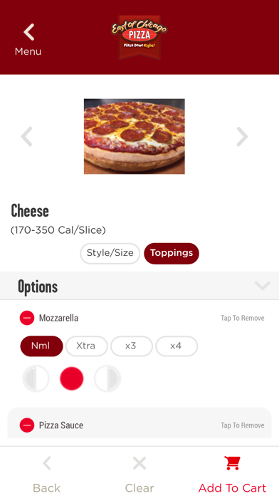 East of Chicago Pizza Screenshot