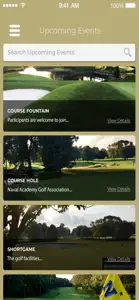 Naval Academy Golf Association screenshot #4 for iPhone