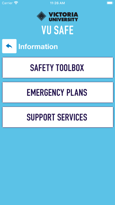 VUSafe Screenshot