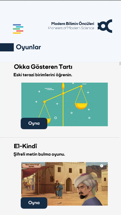 Modern Bilimin Öncüleri Screenshot