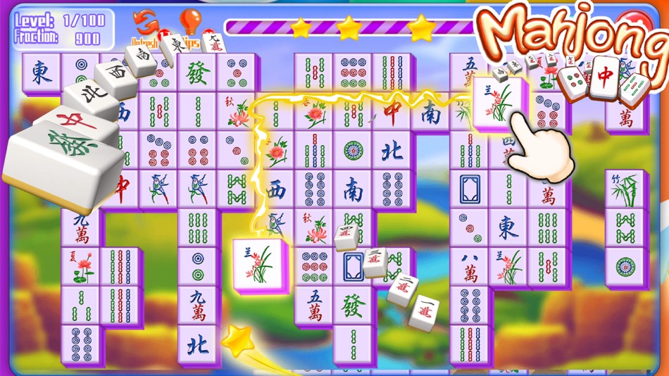 #1. Mahjong - tiles matching game (iOS) Podle: 美玲 田