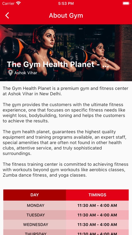 The Gym Health Planet - AV screenshot-3