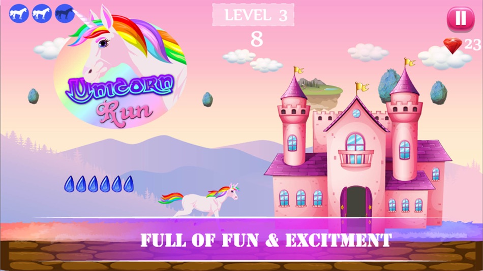 #5. Unicorn Run Fantasy (iOS) 由: MUHAMMAD ABUBAKER MAJEED