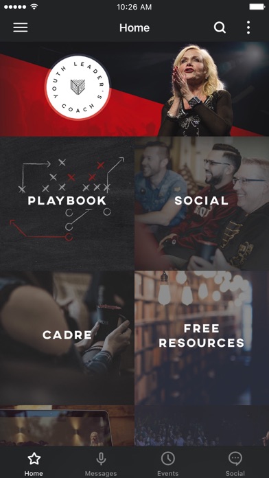 Youth Leader's Coach Screenshot