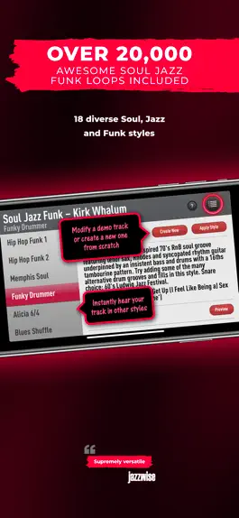 Game screenshot SessionBand Soul Jazz Funk 2 hack