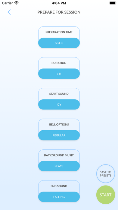 Screenshot #2 pour Meditation Timer and Log