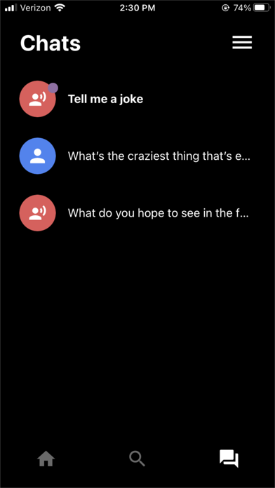 Chai? iPhone screenshot 3 - Lifestyle app