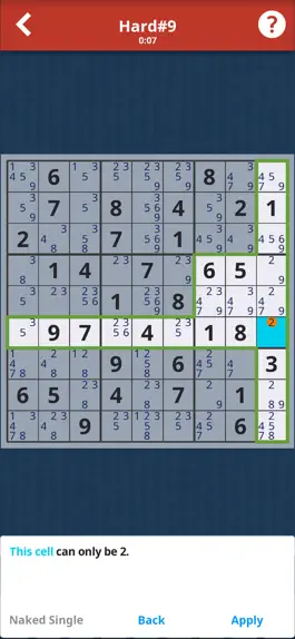 Game screenshot Sudoku : Humble Classic apk