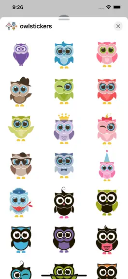 Game screenshot Owl Sticker Collection hack