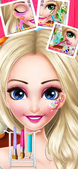 Game screenshot Princess Eye Tattoo Painting hack