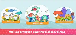 Game screenshot Vkids Coloring Book For Kids mod apk