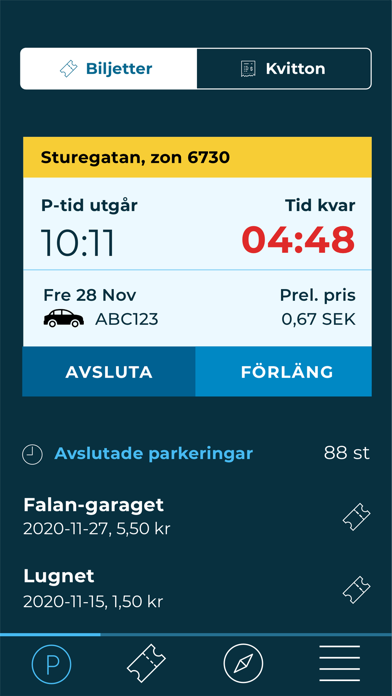 Faluappen Screenshot