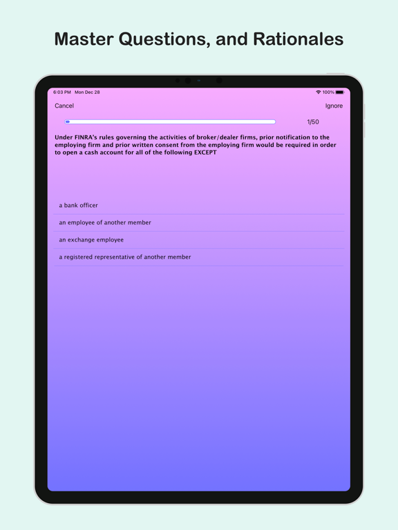Screenshot #5 pour Series 7 Self-Paced